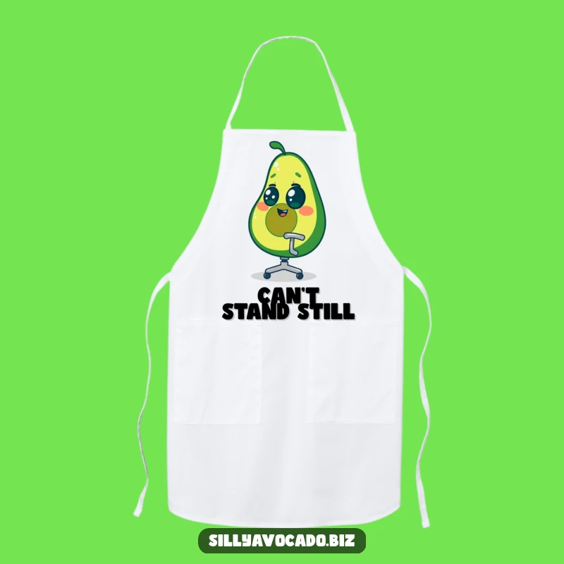 Funny Dizzy Avocado Apron - Hilarious Kitchen Spin Chef Gift