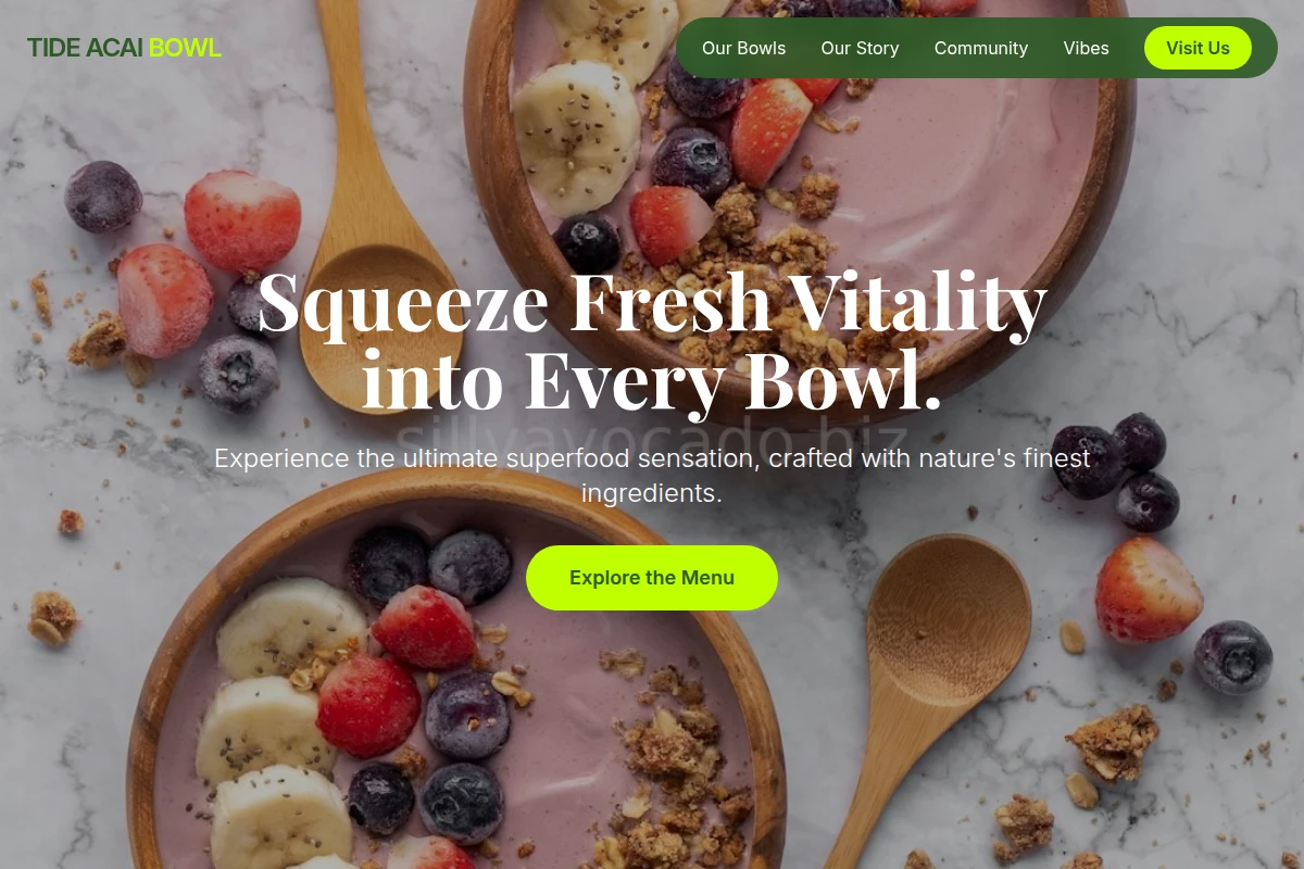 Tide Acai Bowl