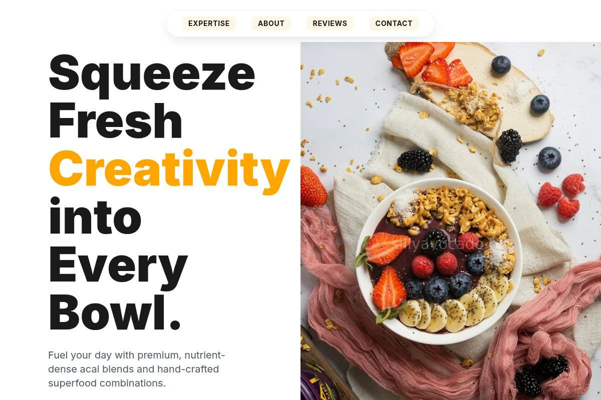 Whimsy Acai Bowl