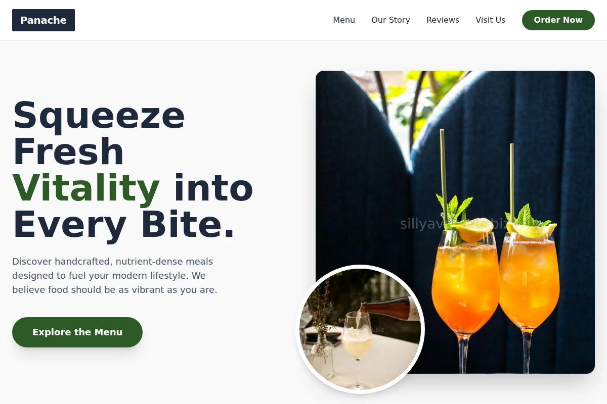 Panache Health Food Cafe