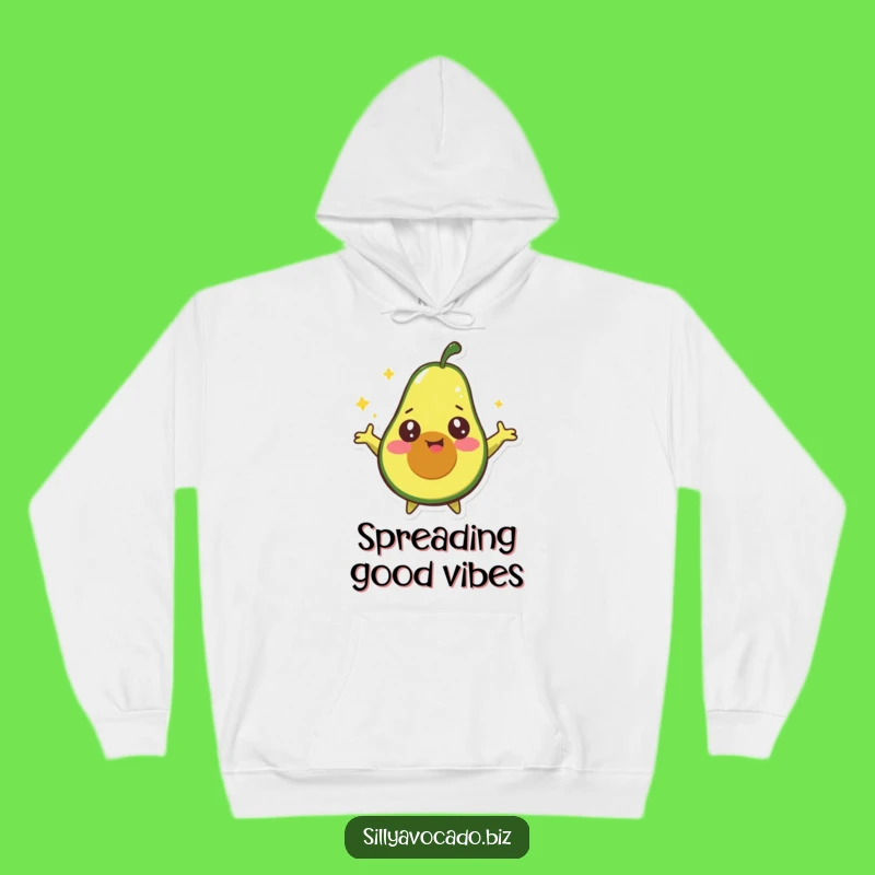 Funny Starry Avocado Hoodie: Cozy Whimsy and Hilarious Gift